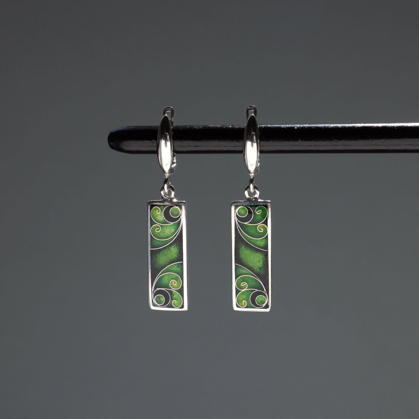 cloisonne enamel jewelry, georgian enamel , silver 925