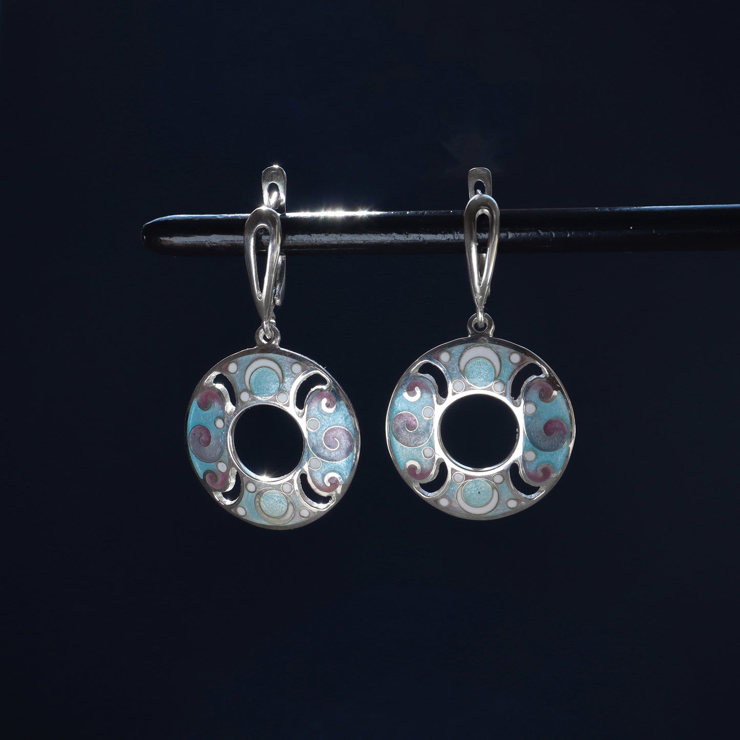 handmade sterling silver earrings