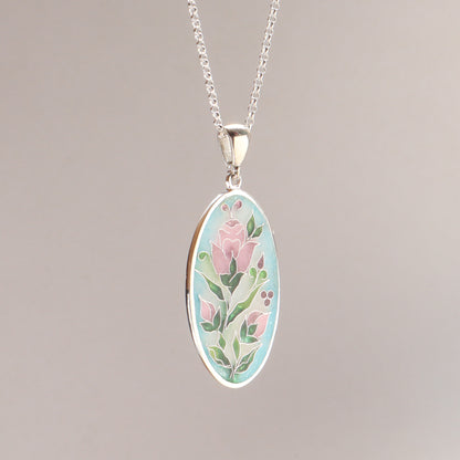 Georgian Enamel Floral Necklace 2025