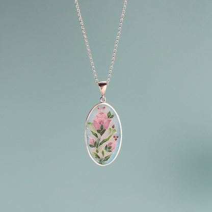 Georgian Enamel Floral Necklace 2025