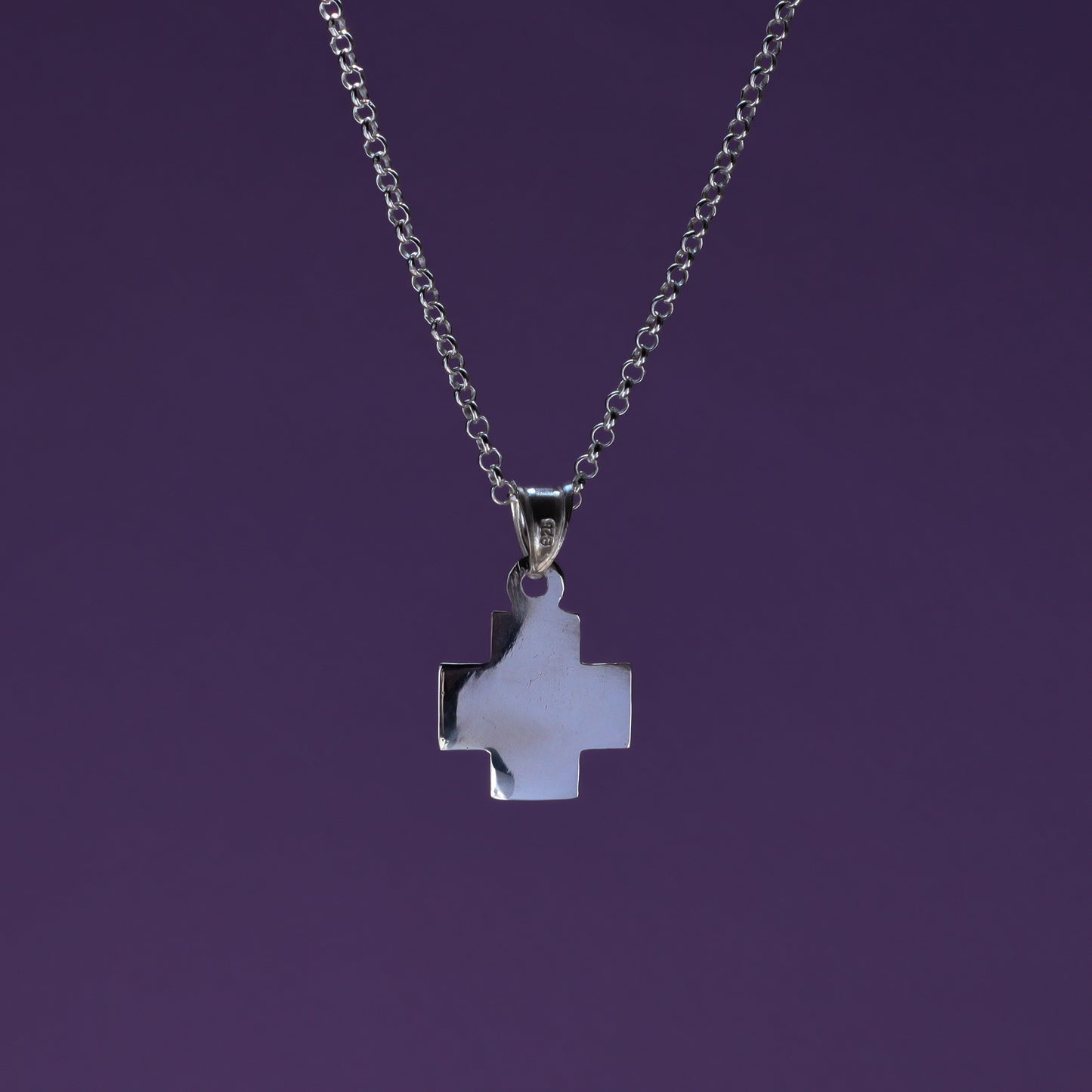 sterling silver 925 cross, enamel cross