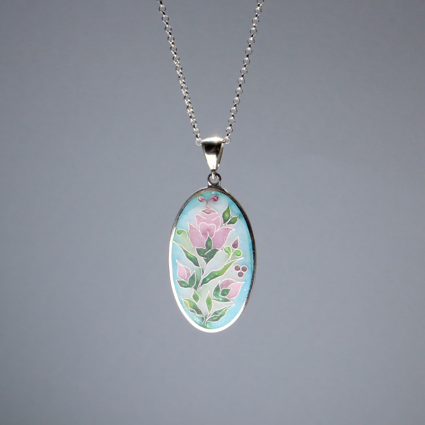 Georgian Enamel Floral Necklace 2025