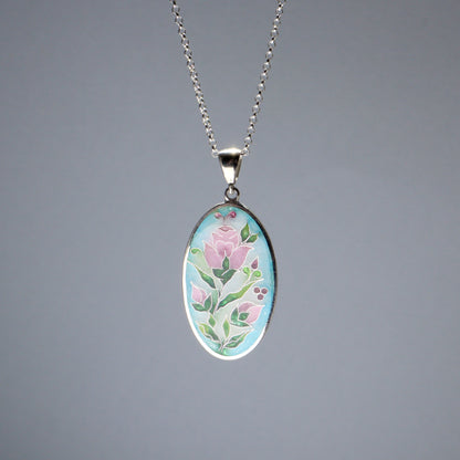 Georgian Enamel Floral Necklace 2025
