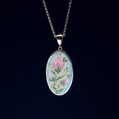 Georgian Enamel Floral Necklace 2025