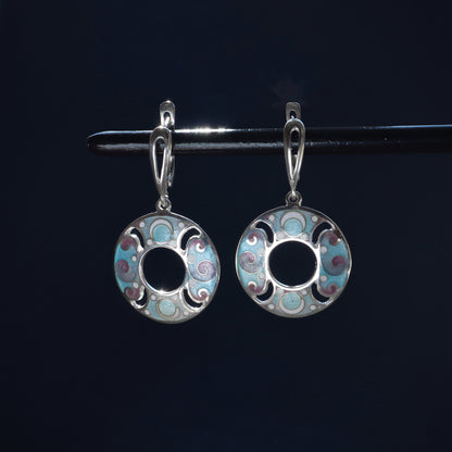 handmade sterling silver earrings
