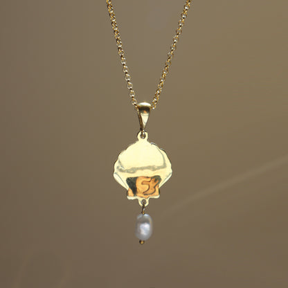 Gold Seashell Necklace