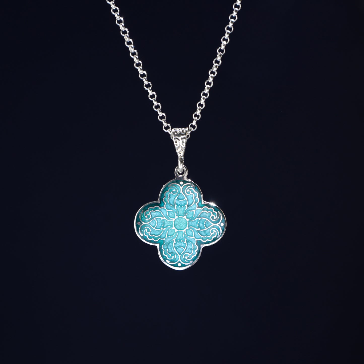 Handmade Enamel Cross