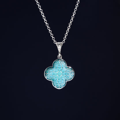 Handmade Enamel Cross