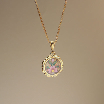 Floral Gold Necklace