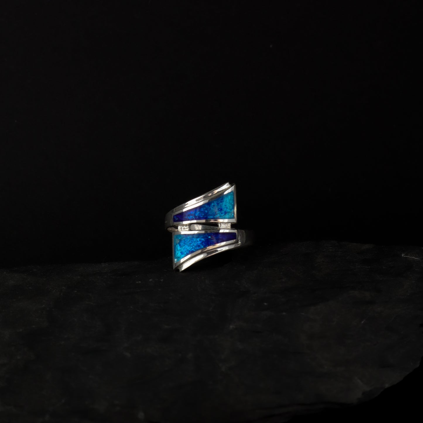 enamel ring, handmade jewelry